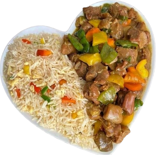 White Rice with Signature Sauce