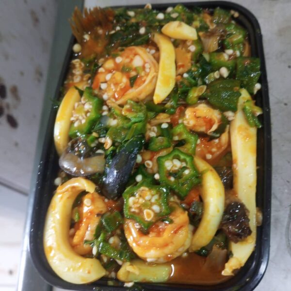 Seafood Okra Delight